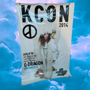 G-Dragon 2014 KCON Los Angeles Tour 39x29 Poster Big Bang KPOP